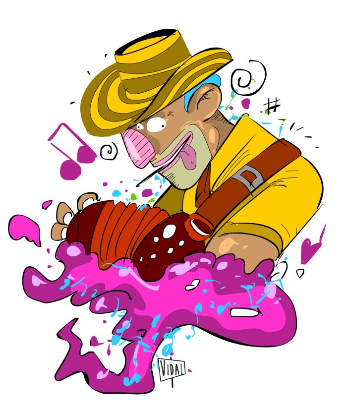 Cuando la letra vallenata no acierta Ilustración de: Emmanuel Vidal