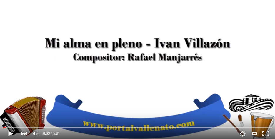 Mi alma en pleno - Ivan Villazón (Letra)