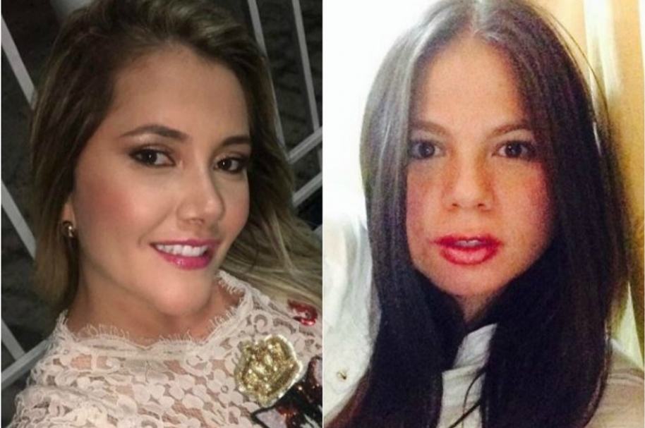 Fuerte enfrentamiento entre Dayana (Viuda de Martín) y Caya su primera esposa