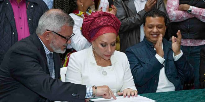 Comunicado oficial de Rafael Santos sobre apoyo a Piedad Córdoba