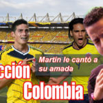 El día en que Martín Elías le cantó su amada selección Colombia