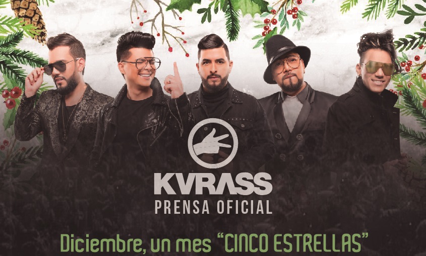 Diciembre, un mes CINCO ESTRELLAS para el grupo kvrass