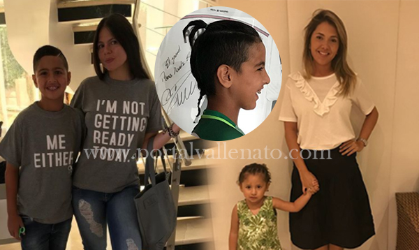 La discusión de Caya y Dayana ex-esposas del Gran Martín Elías por nuevo look de 'Martincito'