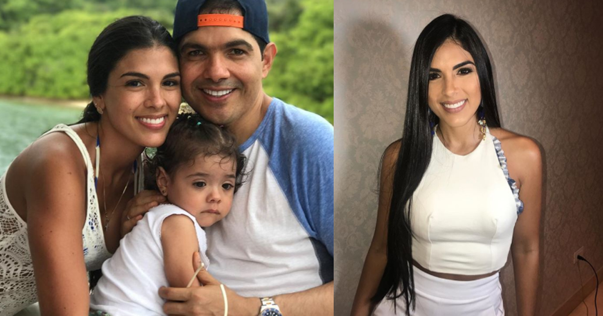 Esposa de Peter Manjarres se enojó con seguidora que criticó el nombre de su nueva hija