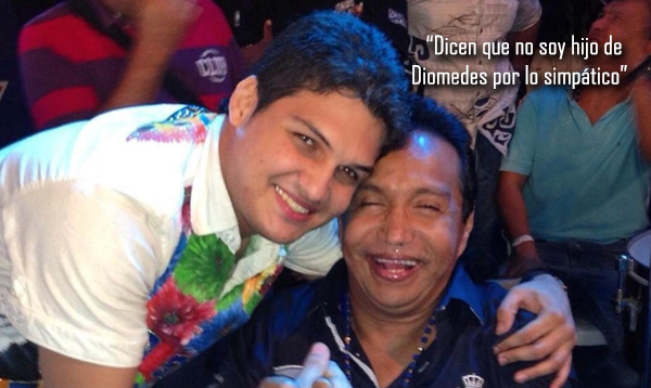 Dicen que no soy hijo de Diomedes por lo simpático: Elder Dayán Díaz