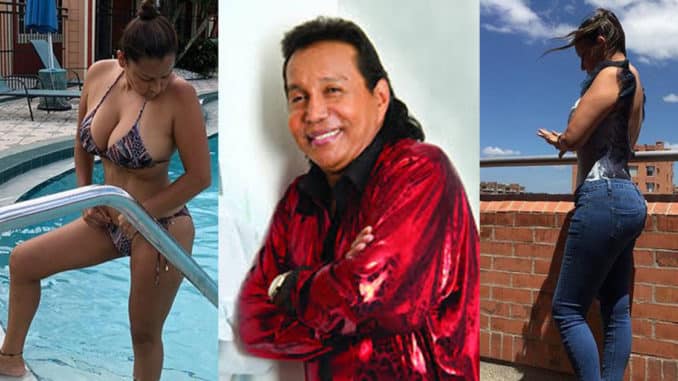 Consuelo Martínez, viuda de Diomedes Díaz, es criticada por su físico