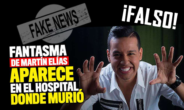 La falsa noticia del supuesto fantasma de Martín Elías en clinica de Sincelejo