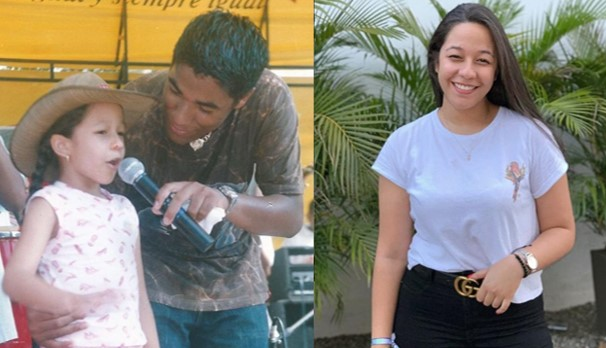 La conmovedora foto de la hija de Kaleth Morales visitándolo en la tumba