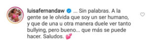 Luisa Fernanda W le responde a Silvestre Dangond