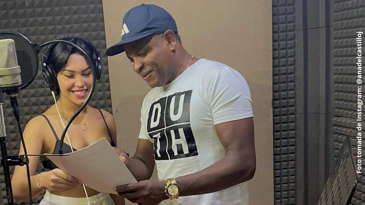 Omar Geles y Ana del Castillo