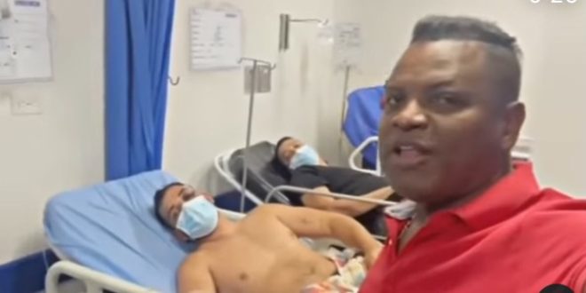Omar Geles En la clinica