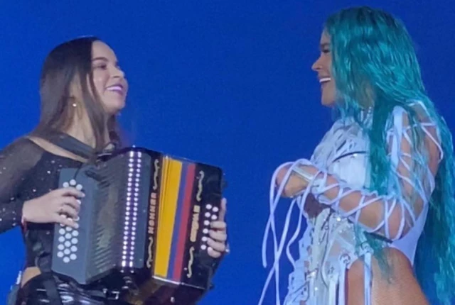 Karol G y Maria Silena Ovalle