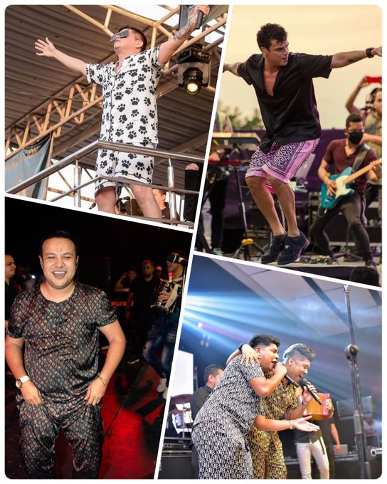 Cantantes en pijamas
