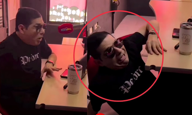 Peter Caida en emisora