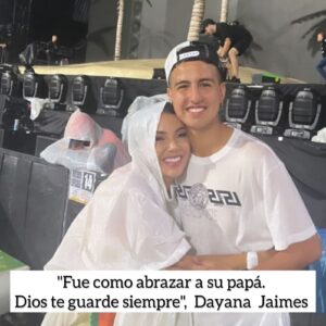Dayana Jaimes y Martín Elías Jr.