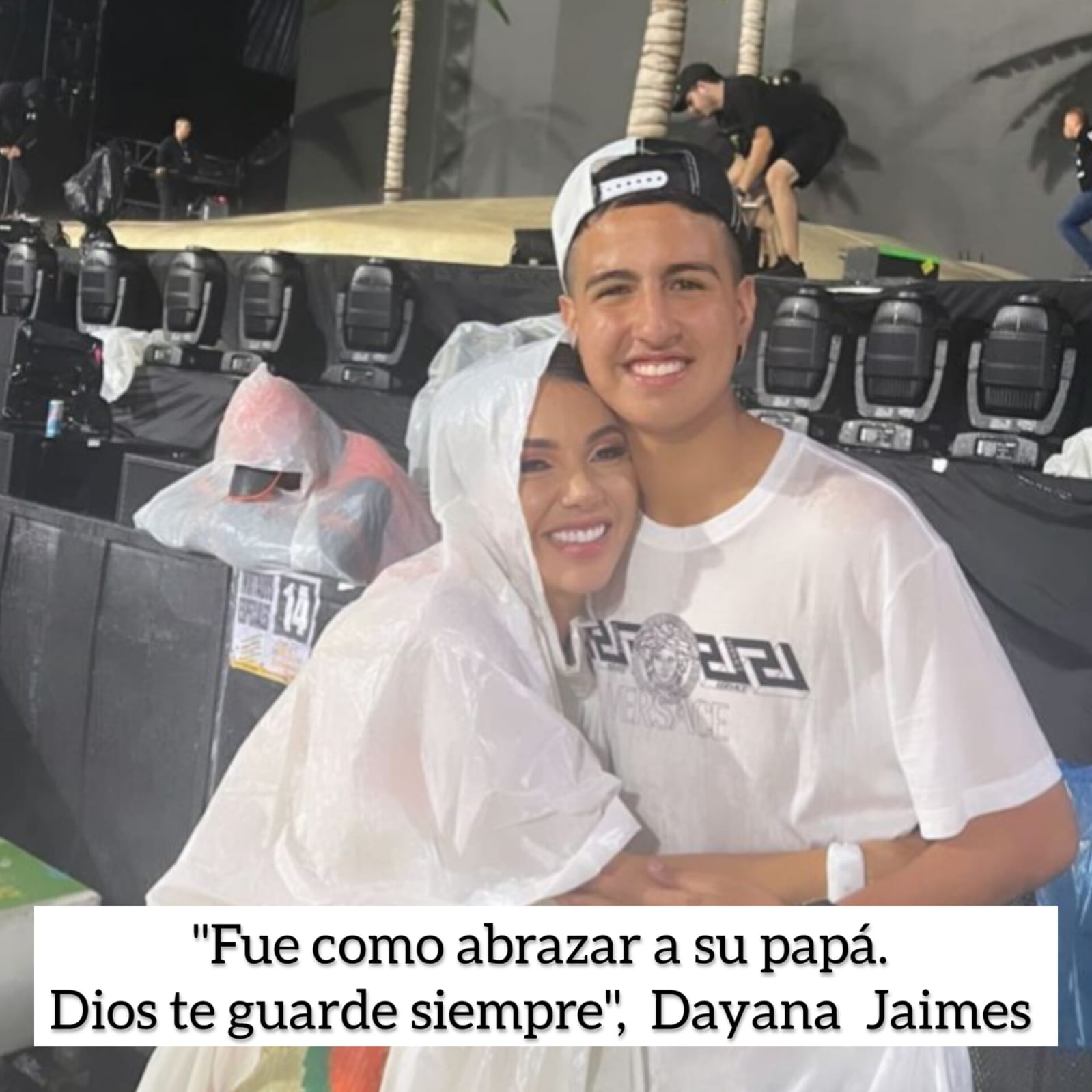 Dayana Jaimes y Martín Elías Jr.