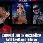 Haffit David hizo realidad uno de sus grandes sueños con el lanzamiento de ‘Zúmbalo’