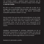 Ana del Castillo: seis managers en siete años y una inesperada salida